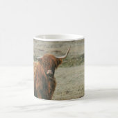 VINTAGES HIGHLAND CATTLE COW FOTO KAFFEETASSE (Mittel)