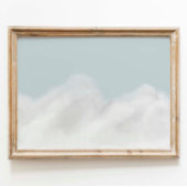 Vintages Himmelsposter Kinderzimmer Poster