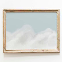 Vintages Himmelsposter Kinderzimmer