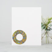 Vintages Himmelsrad, astrologisches Zodiakrad (Stehend Vorderseite)