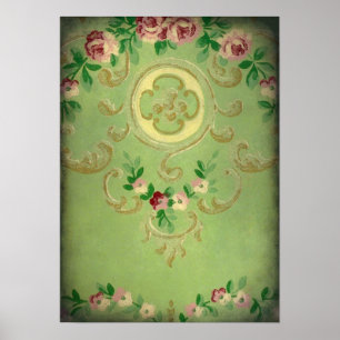 Vintages Hintergrundbild Poster