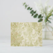 Vintages Hintergrundbild Postkarte (Stehend Vorderseite)