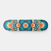 Vintages Hippie-Design Skateboard (Horizontal)