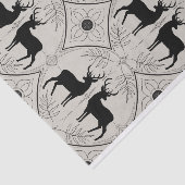 Vintages Hirsch 2 Seidenpapier (Ausschnitt)