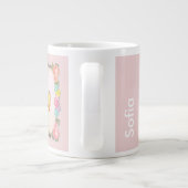 Vintages Hirsch, Ente, Lamm Jumbo-Tasse (Rückseite)