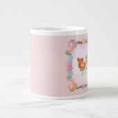Vintages Hirsch, Ente, Lamm Jumbo-Tasse (Vorderseite)
