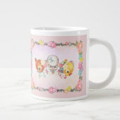 Vintages Hirsch, Ente, Lamm Jumbo-Tasse (Rechts)