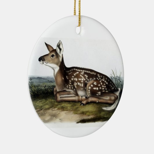 Vintages Hirsch Nr. 1 Keramikornament (Rechts)