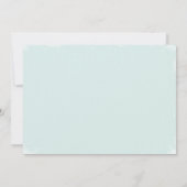 Vintages Hirschberg Camping Glamping Hochzeit Einladung (Rückseite)