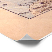 Vintages historisches Europa 1920 Poster (Ecke)