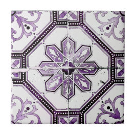 Vintages historisches Kachel