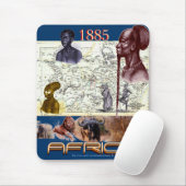 Vintages historisches Mousepad des Indianers von 1 (Mit Mouse)