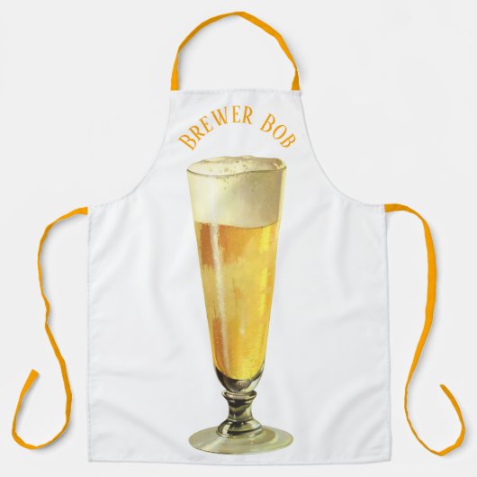 Vintages Hochfrostbier, Pilsner oder Lager! Schürze (Vorderseite)
