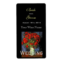 Vintages Hochzeitslabel