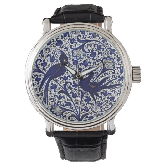 Vintages Hochzeitstil im italienischen Stil Armbanduhr (Vorderseite)