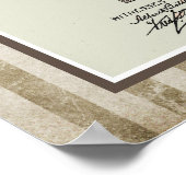 Vintages Hockey-Stick-Patent Poster (Ecke)