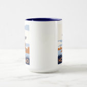 Vintages Holland-Plakat Tasse (Zentrum)