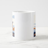 Vintages Holland-Poster Jumbo-Tasse (Vorderseite)