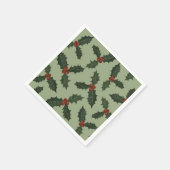 Vintages Holomuster Serviette (Ecke)