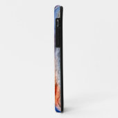 Vintages Holz Abstrakte Kunst Case-Mate iPhone Hülle (Hinten/Links)