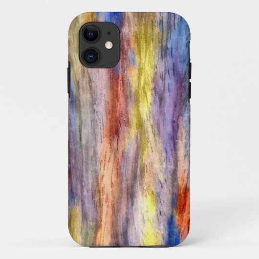 Vintages Holz Abstrakte Kunst Case-Mate iPhone Hülle (Rückseite)