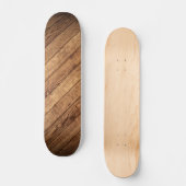 Vintages Holz Skateboard (Vorderseite)