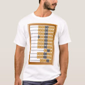 Vintages hölzernes Abacus-Klassikwerkzeug T-Shirt (Vorderseite)