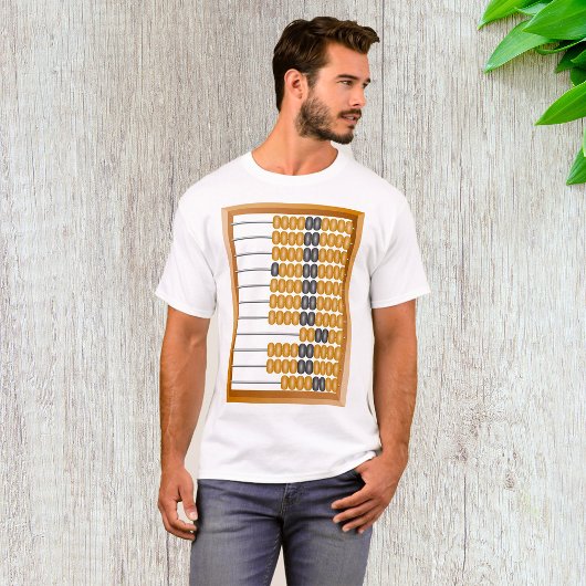 Vintages hölzernes Abacus-Klassikwerkzeug T-Shirt