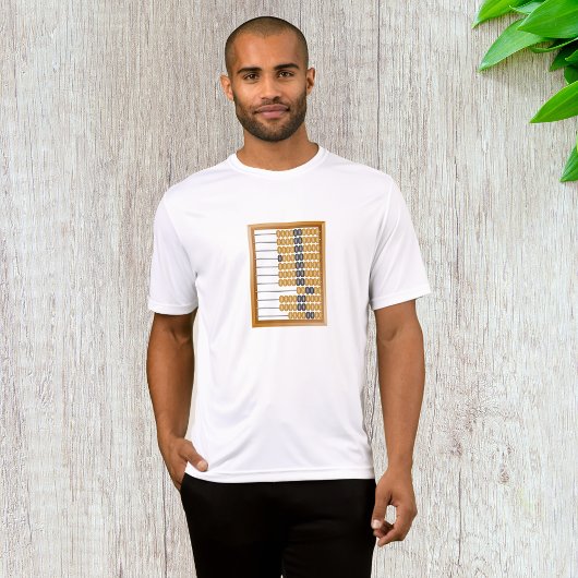 Vintages hölzernes Abacus-Klassikwerkzeug T-Shirt