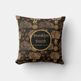 Vintages Honigwabenkraut-Kinderzimmer Kissen