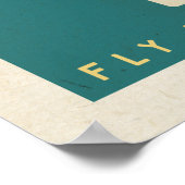 Vintages Honolulu Aviation Travel Poster (Ecke)