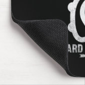 Vintages Hören beeinträchtigtes Hörvermögen Bitte Mousepad (Ecke)