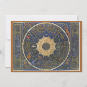 Vintages Horoskop, antik-islamischer Zodiak
