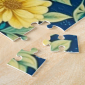 Vintages Horoskop-Zeichen Gemini Twins Celestial Puzzle (Seite)