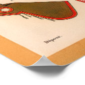 Vintages Horse Tack Poster (Ecke)