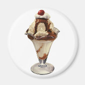 Vintages Hot Fudge Ice Magnet (Vorne)