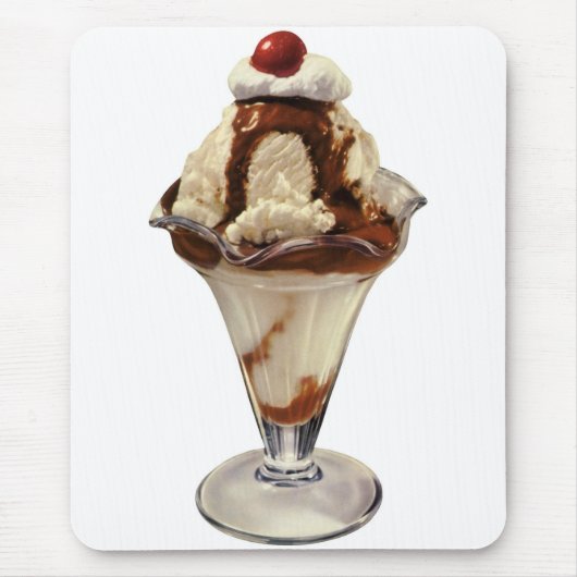 Vintages Hot Fudge Ice Mousepad (Vorne)