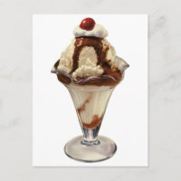 Vintages Hot Fudge Ice