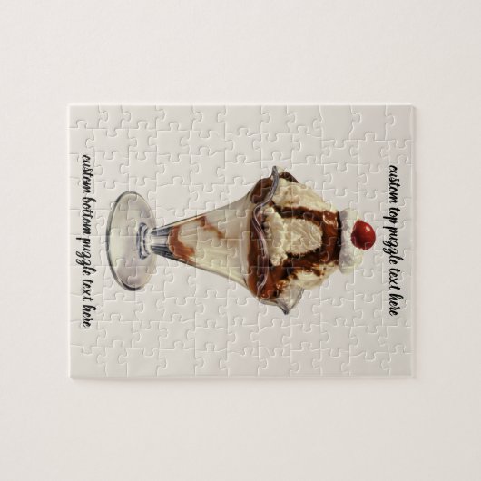 Vintages Hot Fudge Ice Puzzle (Horizontal)