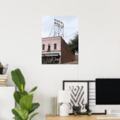 Vintages Hotel Beale Kingman Route66 Arizona Foto Poster (Heimbüro)