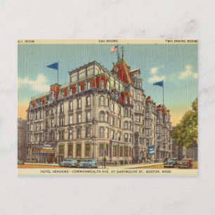 Vintages Hotel, Boston, Massachusetts Postkarte