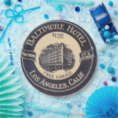 Vintages Hotel Pappteller (Party)