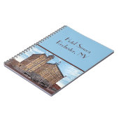 Vintages Hotel Seneca Notebook Notizblock (Linke Seite)