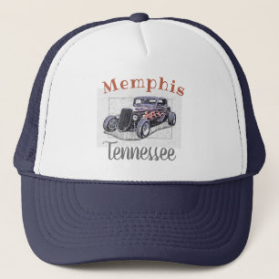 Vintages Hotrod "Memphis Tennessee" Truckerkappe