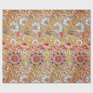 Vintages hübsches William Morris-Corncockle Geschenkpapier