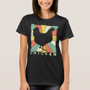 Vintages Huhn Lover Retro Style Tier T-Shirt
