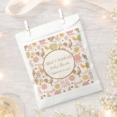 Vintages Hühnernest & Blumenbaby-Dusche Geschenktütchen (Ausgeschnitten)