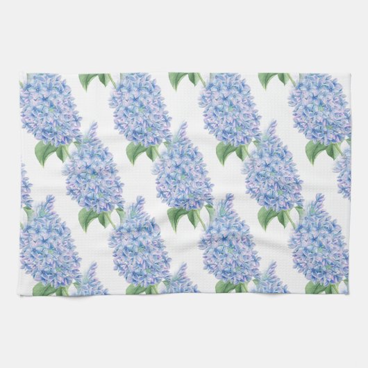 Vintages Hyacinth Geschirrtuch (Horizontal)