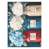 Vintages Hydrangea-Trio Tischdecke (Vorderseite)