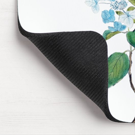 Vintages Hydrangen Mousepad (Ecke)